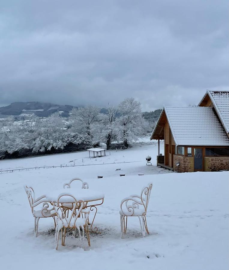 Vila Les Perruchons Ancienne Grange Renovee Avec Soin Ozolles Exteriér fotografie